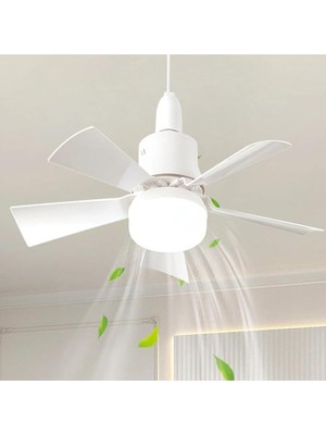 Geldi 62W, Fan LED Tavan Vantilatörü, 3 Renk Işık, 3 Hız Kademeli, Uzaktan Kumandalı, E27 Duy,