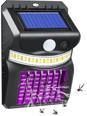 Solar Sensörlü Sinek Öldürücü Lamba - Güneş Enerjili Mor Işık
