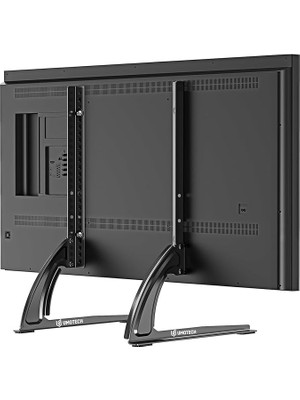 Masaüstü Tv Standı 37-75 Inç Universal Metal Televizyon Ayağı Siyah