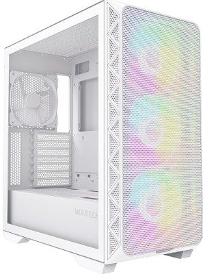 Aır 903 Max 4 Fan 3 x 140MM Argb Fan ve 1X140MM Pwm Fan Orta Boy Kule, Temperli Cam, USB Type-C Port