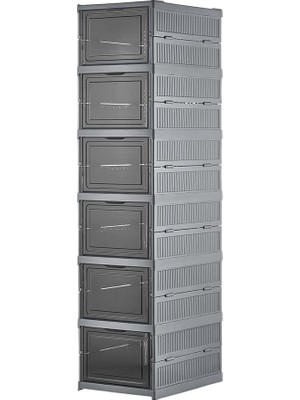 Katlı Katlanabilir Organizer, Çok Amaçlı Ayakkabılık, Taşınabilir Portatif, 25.5 x 34.5 x 10