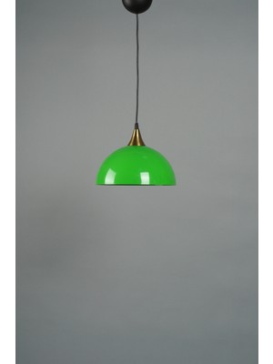 UltraMint Şık Beyaz-Yeşil Metal Sarkıt Avize 70 cm Modern Tasarım