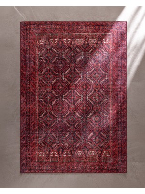 Madame Coco Louna Halı - Bordo - 200X300 cm