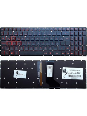 Predator Helios G3-572-73PF Notebook Ile Uyumlu Klavye Işıklı