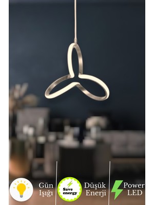 UltraMint Modern Sarkıt LED Avize, Gün Işığı, Şık ve Aydınlatıcı Tasarım