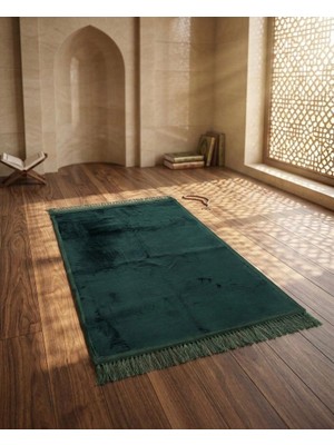 Royam Lüx Kalın Yumuşak Kaymaz Taban Peluş Seccade 70 x 110