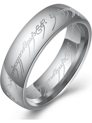 Dükkan Design Lord Of The Rings Gümüş Rengi Yüzük Kolye