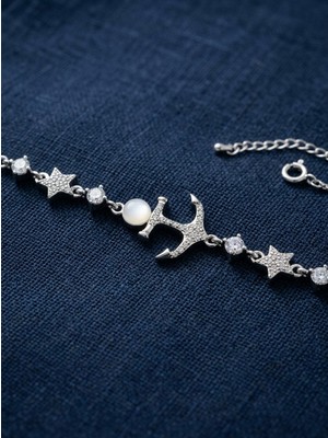 Aytekin Jewelry Çapa Bileklik 925 Ayar Gümüş