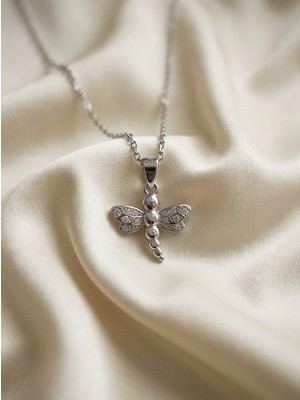 Aytekin Jewelry Ufak Kelebek Kolye 925 Ayar Gümüş