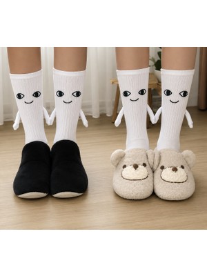 Carnaval Socks 2'li El Ele Tutuşan Sevgili Çorabı