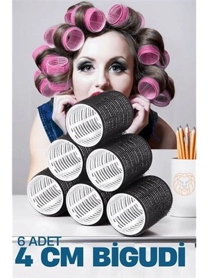 sbodurhome 4 cm Bigudi 6 Lı Paket 719265