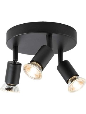UltraMint Üçlü LED Avize, 20 cm Kasa, Gün Işığı LED Aplik, Enerji Tasarruflu