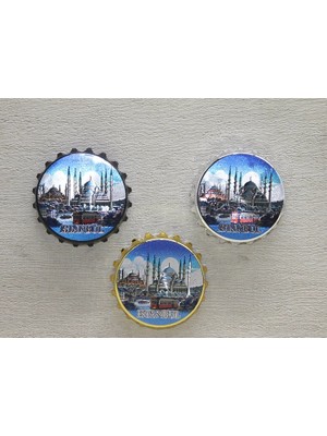 Zenvia Istanbul Temalı Metal Magnet ALK4339