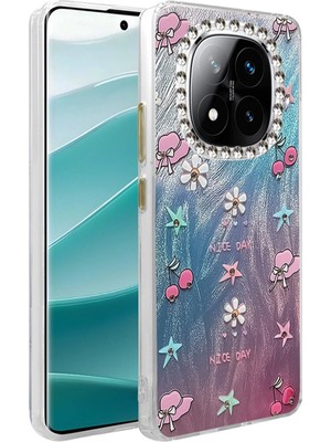 Zenvia Xiaomi Redmi Note 14 Pro 4g Kılıf Blade Aynalı Desenli Kapak - Desen 4