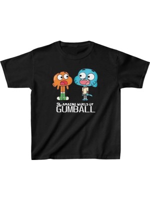 Zenvia Çocuk Unisex Baskılı T-Shirt - Siyah