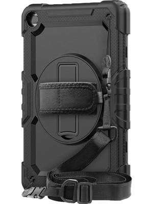 Zenvia Lenovo Tab M10 TB311FU Kılıf Amazing Tablet Kapak - Siyah