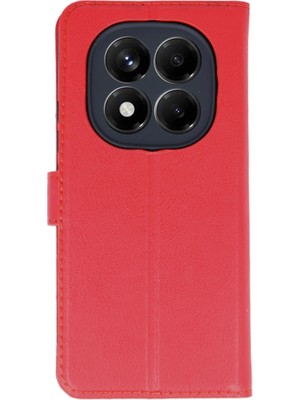 Zenvia Xiaomi Redmi Note 14 4g Kılıf Trend S Plus Kapaklı Kılıf - Kırmızı