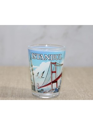 Zenvia Istanbul Temalı Cam Shot Bardak ALK4357