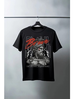 Zenvia Unisex Oversize 24/1 Penye Dtf Baskılı Tişört - DTF92