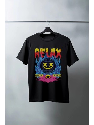 Zenvia Unisex Oversize 24/1 Penye Dtf Baskılı Tişört - DTF162