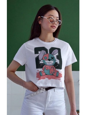 Zenvia Unisex Oversize 24/1 Penye Dtf Baskılı Tişört - DTF169
