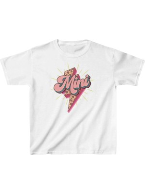 Zenvia Unisex Çocuk Baskılı T-Shirt - Beyaz