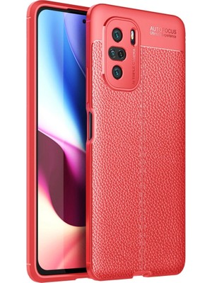 Zenvia Xiaomi Poco F3 Kılıf Auto Focus Kapak - Kırmızı