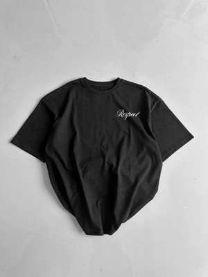 Zenvia Erkek Baskılı T-Shirt Kısa Kol Bisiklet Yaka Regular Fit Yazlık Tişört - Siyah