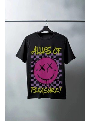 Zenvia Unisex Oversize 24/1 Penye Dtf Baskılı Tişört - DTF123