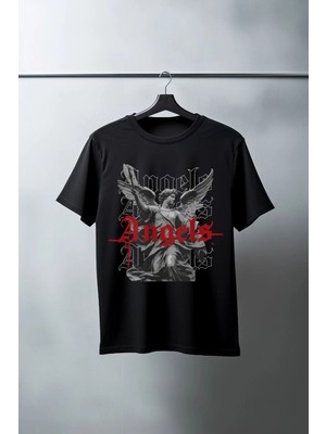 Zenvia Unisex Oversize 24/1 Penye Dtf Baskılı Tişört - DTF88