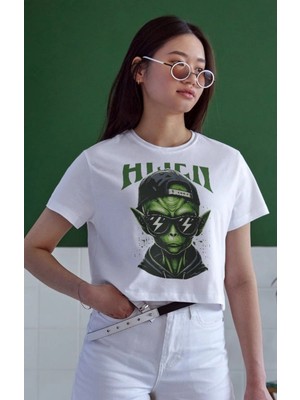 Zenvia Unisex Oversize 24/1 Penye Dtf Baskılı Tişört - DTF173