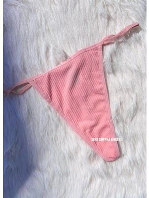 Vanilya Secret Sens Smyrna Fitilli Ribana String/tanga Külot