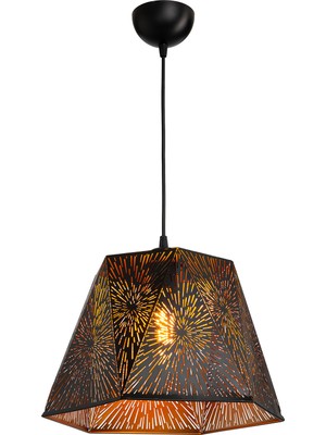 UltraMint Modern Lazer Kesim Metal Avize, Salon ve Oturma Odası Için Şık Tasarım