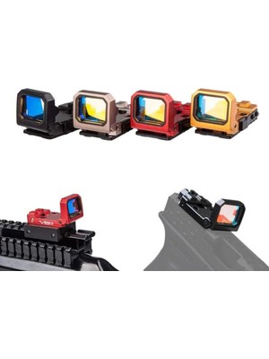 Bosile Katlanabilir Flip Up Red Dot