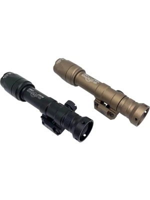 Bosile Taktik El Feneri Kablolu Scout Light LED Flashlight Weapon Remote Switch Picatinny