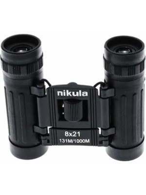 Bosile 8X21 Av Dürbünü - 56M/1000M - Kauçuk Kaplama