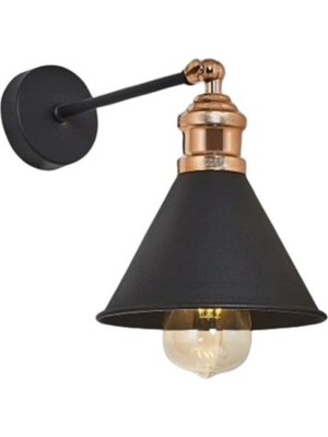 UltraMint Hareketli Metal Hunim Aplik, Rustik Duvar Lambası, Şık ve Modern Tasarım