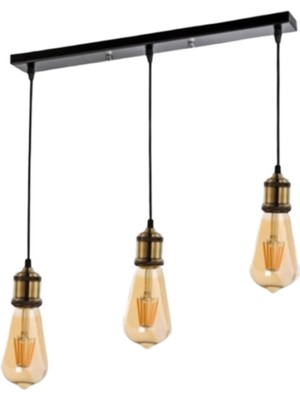 UltraMint Retro Sıralı Masa Üstü Sarkıt Avize, 60CM, Şık ve Modern Tasarım