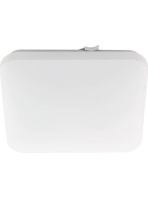 UltraMint 33 cm Çelik Beyaz Tavan Armatürü IP44, Güçlü ve Şık Tasarım