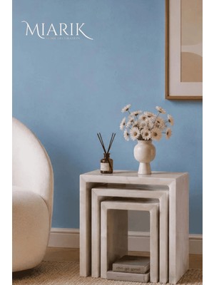 Miarik Design Mermer Yan Sehpa