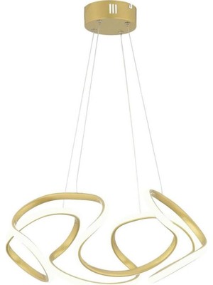 UltraMint Modern Orta Boy LED Avize, Şık ve Işıltılı Dekorasyon Seçeneği
