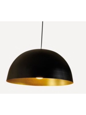 UltraMint Şık Metal Sarkıt Avize, Mat Beyaz, 38 Cm, Modern ve Elegant Tasarım