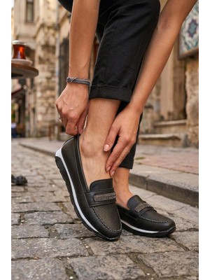 Fort Merry 780502 Anatomik Rahat Toka Detaylı Günlük Kadın Ayakkabı