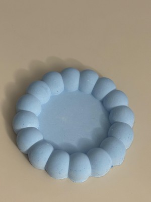 Sorvia Bubble Taş Tozu Dekoratif Pinterest Tabak-Stand Handmade (%100 Doğal Taş Tozu)