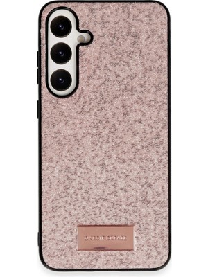 Zenvia Onegif Samsung Galaxy A55 5g Bright Simli Kapak - Pembe