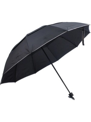Bosile Siyah Çift Katlı Protokol Unisex Şemsiye M21MAR207CKR001
