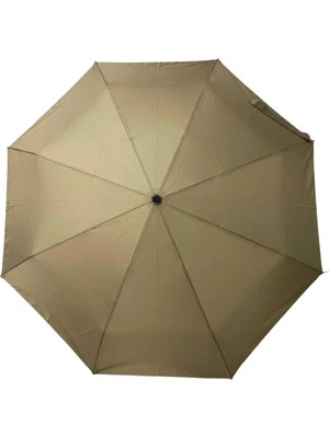 Parachase 3238 Fiber Katlanır Tam Otomatik Açılır Kapanır Bej Şemsiye