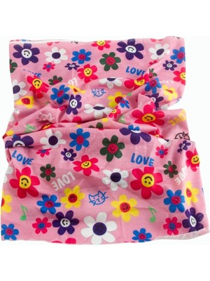 Marsilyan Papatya Desenli Baff Boyunluk