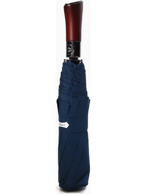 Bosile Parachase 3262 Premium Ahşap Kavrama Büyük Boy Otomatik 3 Kademeli Şemsiye