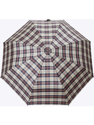 Bosile Parachase 3117  Kontrol Desenli Otomatik 3 Kademeli Şemsiye